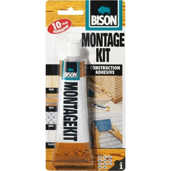 Κόλλα Κατασκευαστική Montage Kit 125gr Bison
