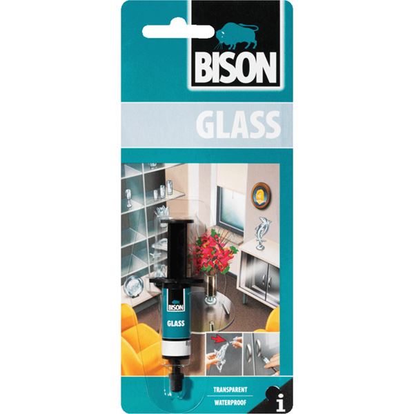 Κόλλα Στιγμής Γυαλιού Glass 2ml 66478 Bison