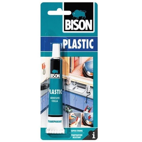 Κόλλα Πλαστικών Plastic για σκληρά πλαστικά PVC 25ml 66408 Bison