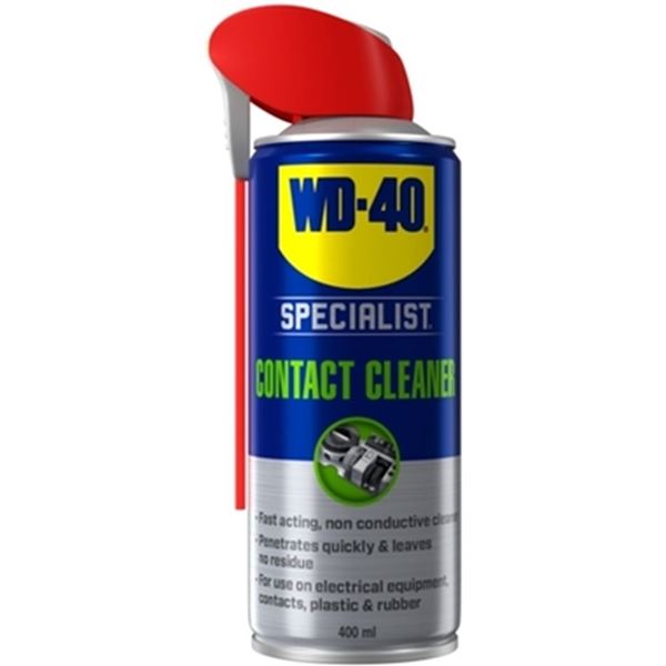 Σπρεϊ Καθαρισμού Ηλεκτρικών Επαφών Λιπαντικό Υψηλής Απόδοσης Specialist Fast Drying Contact Cleaner 400ml (Smart Straw) WD-40