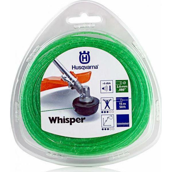 Μεσινέζα Whisper 2mm / 15m Πράσινο 5784357-01 Husqvarna