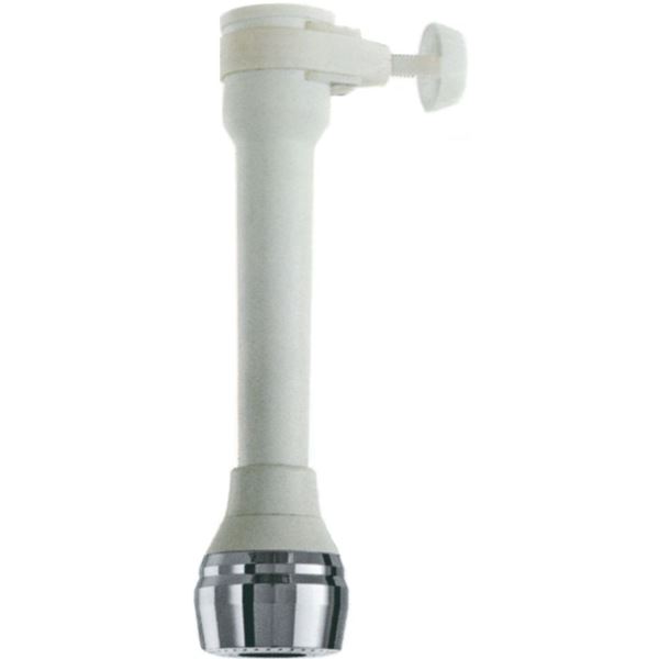 Προέκταση-Φίλτρο Bρύσης Ευλύγιστη PVC με Σφιγκτήρα 15cm και Λειτουργίες Spray & Απλής Ροής 910/15 Ipierre