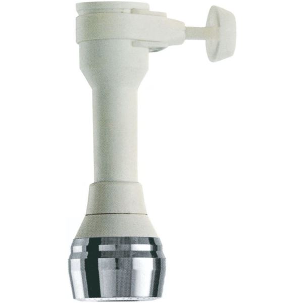 Προέκταση-Φίλτρο Bρύσης Ευλύγιστη PVC με Σφιγκτήρα 10cm και Λειτουργίες Spray & Απλής Ροής 910/10 Ipierre