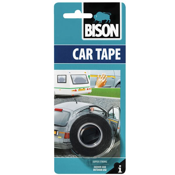 Ταινία Αυτοκόλλητη 2 Όψεων Car Tape 1.5m 66398 Bison