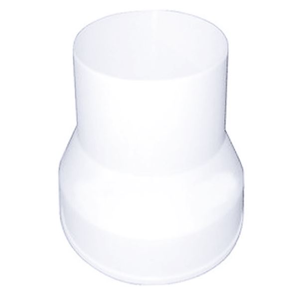 Συστολή Απορροφητήρα PVC Λευκή Drivaplast