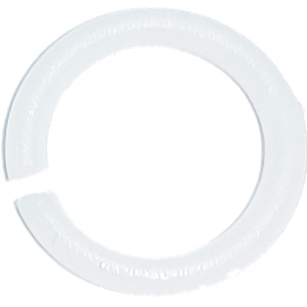 Δακτύλιος Πλαστικός Λευκός Κομμένος Για Ρουξούνι Μπαταριών Φ18 03343 K.Cherouvim