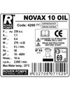 Αντλία Μεταγγίσεως Αυτόματης Αναρρόφησης Ανοξείδωτη 0,4HP 10mm 2800rpm Novax 10-Oil Inox Rover Pompe