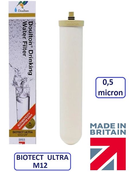 Κεραμικό Ανταλλακτικό Φίλτρο Ενεργού Άνθρακα για Filtadapt & D-CP101 BioTect Ultra® 0,5 μm Doulton