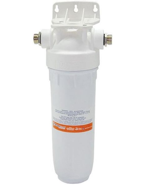 Συσκευή Φίλτρου Νερού Κάτω Πάγκου Dp Μονό Λευκό 1/2" Atlas Filtri 10"