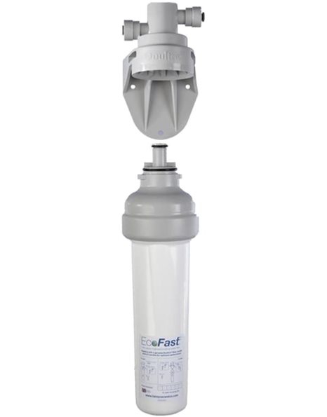 Συσκευή Φίλτρου Νερού Κάτω Πάγκου 3/8" Ecofast με Βρυσάκι & Φίλτρο Άνθρακα Ultracarb® 0,5μm Doulton
