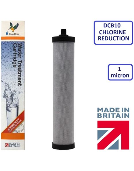 Συσκευή Φίλτρου Νερού Κάτω Πάγκου 3/8" Ecofast με Βρυσάκι & Φίλτρο Άνθρακα DCB10® 1μm Doulton
