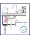 Συσκευή Φίλτρου Νερού Κάτω Πάγκου 3/8" Ecofast με Βρυσάκι & Φίλτρο BioTect Ultra® SI 0,2μm Doulton