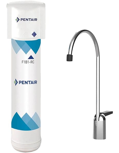 Συσκευή Φίλτρου Νερού Κάτω Πάγκου FreshPoint F1000-B1B 0,5μm Μονό με Βρυσάκι Pentair - Pentek