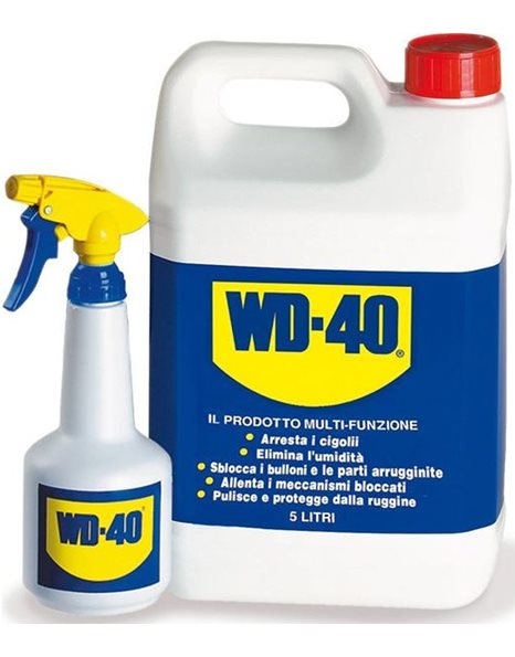 Αντισκουριακό - Λιπαντικό Multi-Use Product 5 Λίτρα + Δοχείο Ψεκασμού WD-40