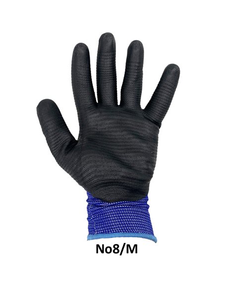 Γάντια Εργασίας Αφρού - Νιτριλίου Με Γραμμές 60g Cresman