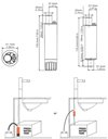 Αντλία Νερού Υποβρύχια & In-Line Σεντίνας για Σκάφος 12V/DC Φ20 - 500Gal/h SFSP1-G500-02A Nova