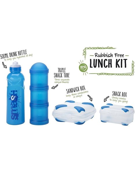 Smash Lunch Pack (σετ 4 τεμαχίων) 33-sma-4432 Ecolife
