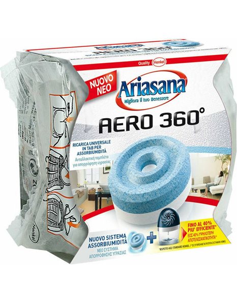 Ανταλλακτική Tαμπλέτα για την Συσκευή Aπορρόφησης Yγρασίας Ariasana Aero 360° Henkel